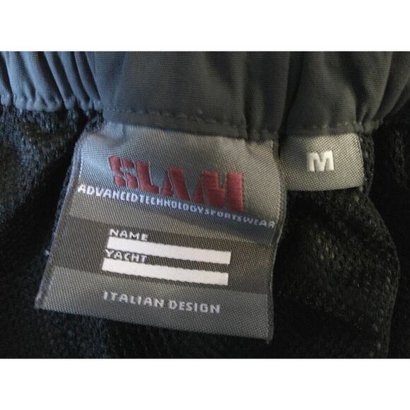 Slam Men’s Grey Nylon Snow Pants Size Medium Belted Inseam 30” Winter Ski Gear - Picture 5 of 11